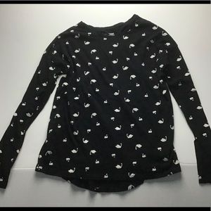 4/$16 💝 Old Navy swan tee for girls size XL